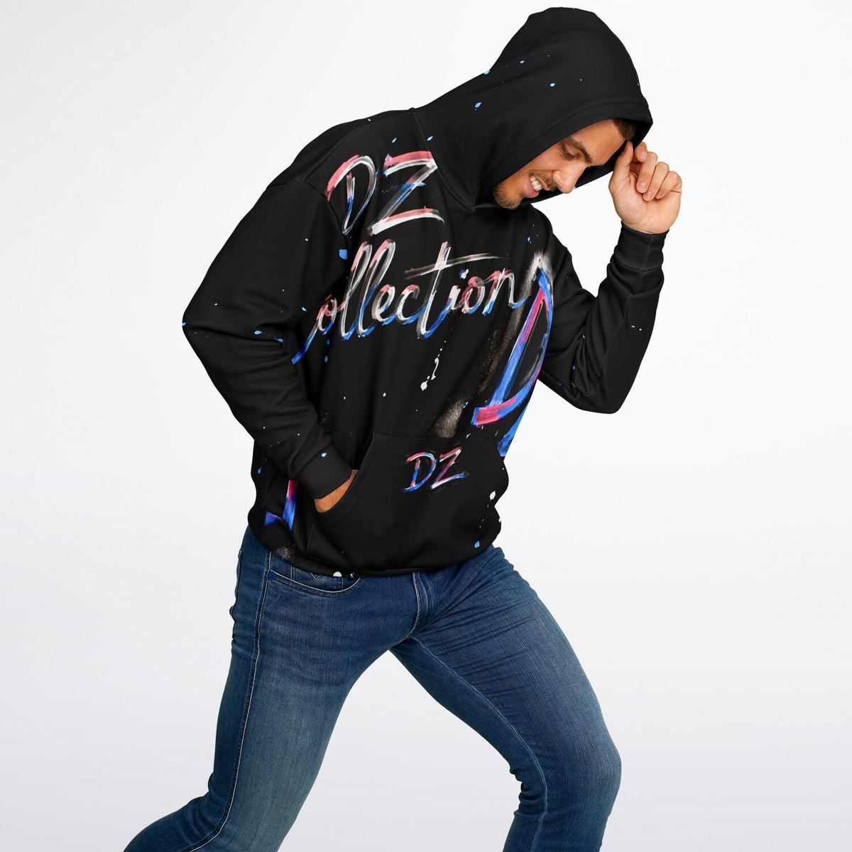Hoodie oversize lourd DZ Collection, coloris 7