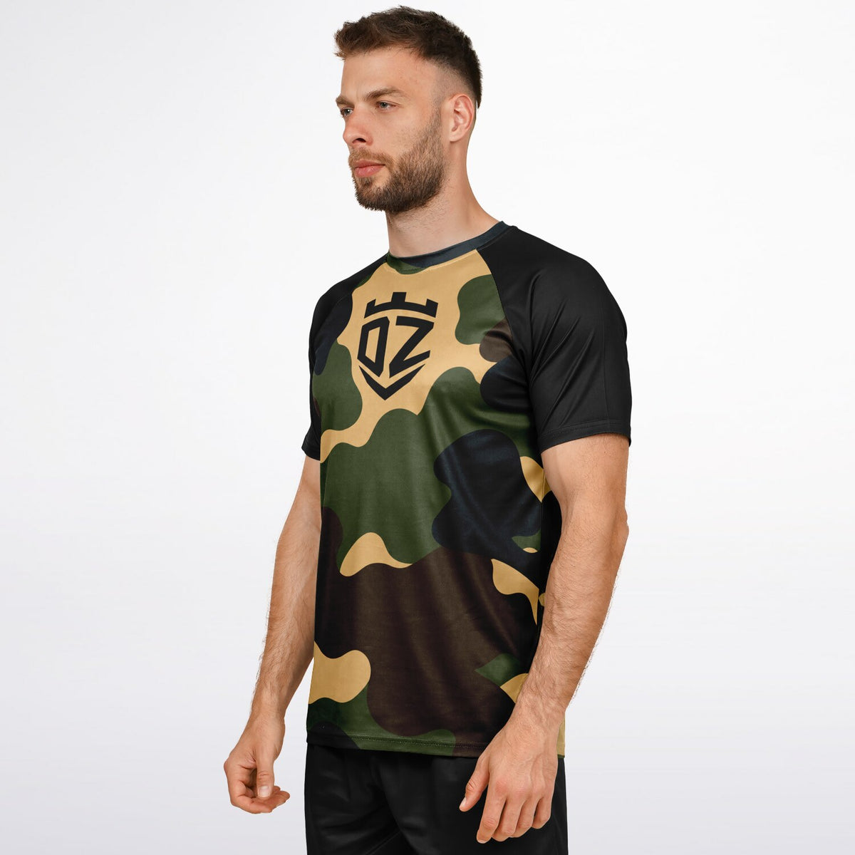 Maillot Militaire DZ Collection, détail de la sublimation