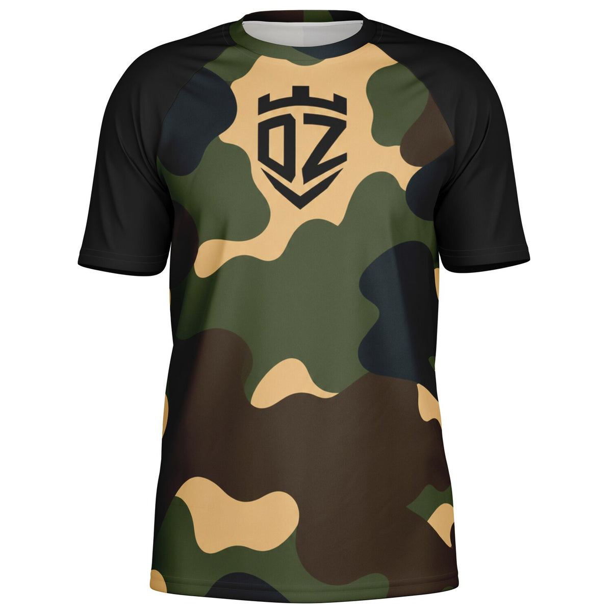 Maillot de foot Militaire DZ Collection, vue de dos