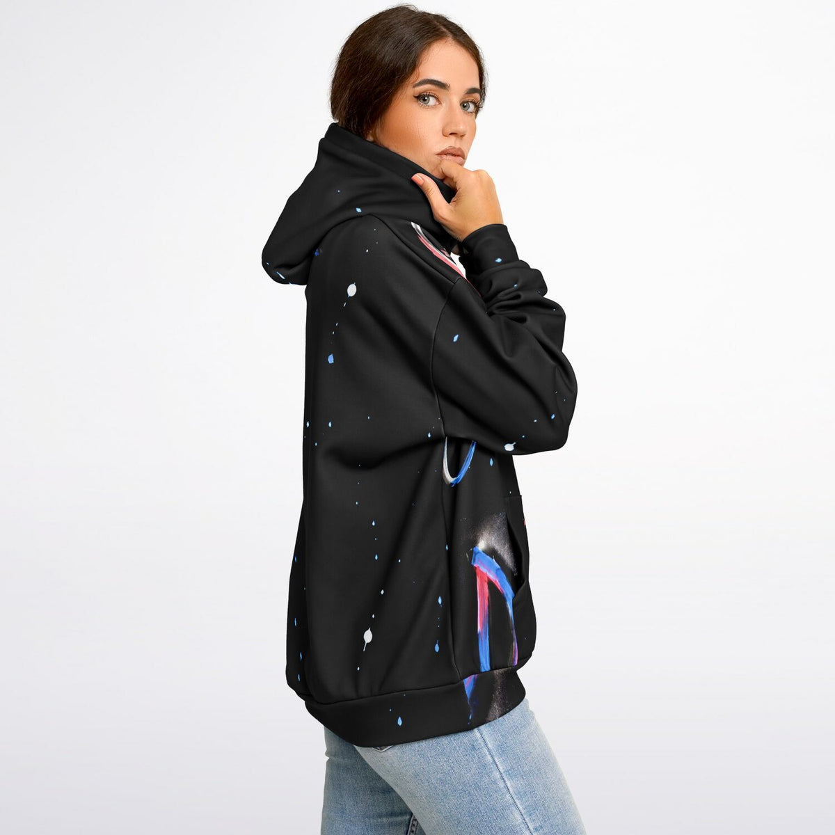 Guide des tailles du hoodie oversize lourd DZ Collection
