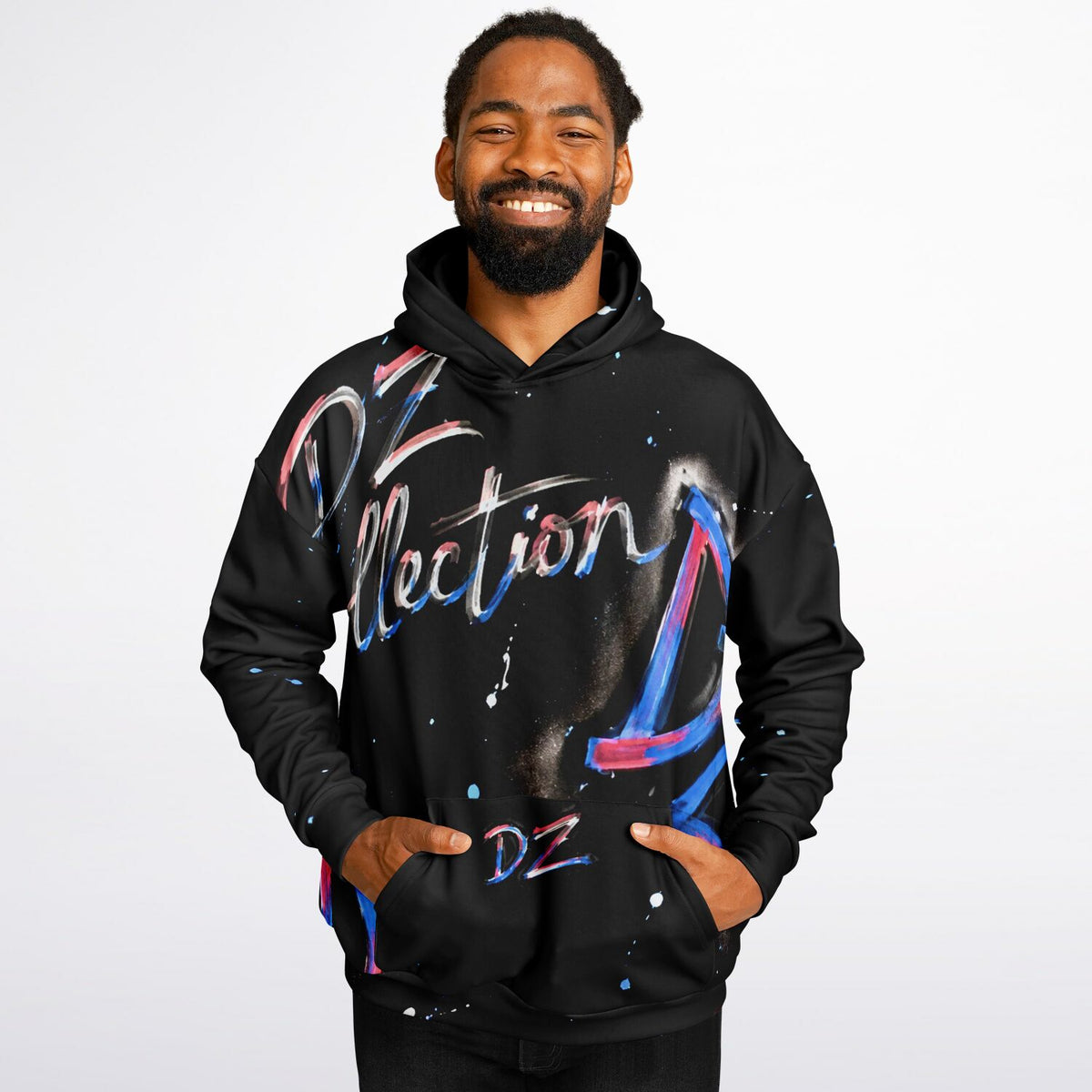 Hoodie oversize lourd DZ Collection, coloris 3