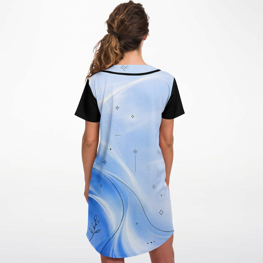 Maillot baseball ⚾ Bleu Gradient l DZ collection