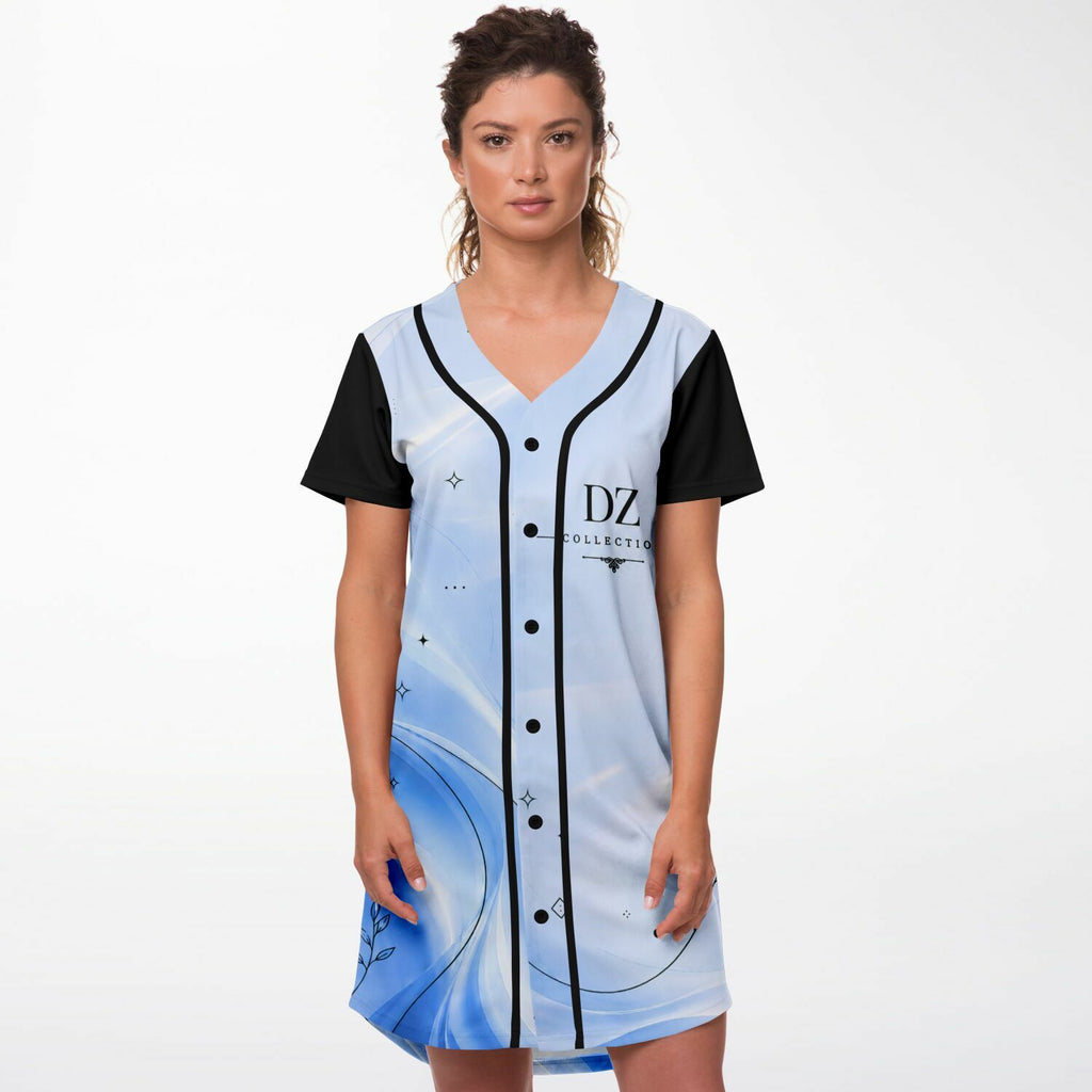 Maillot baseball ⚾ Bleu Gradient l DZ collection