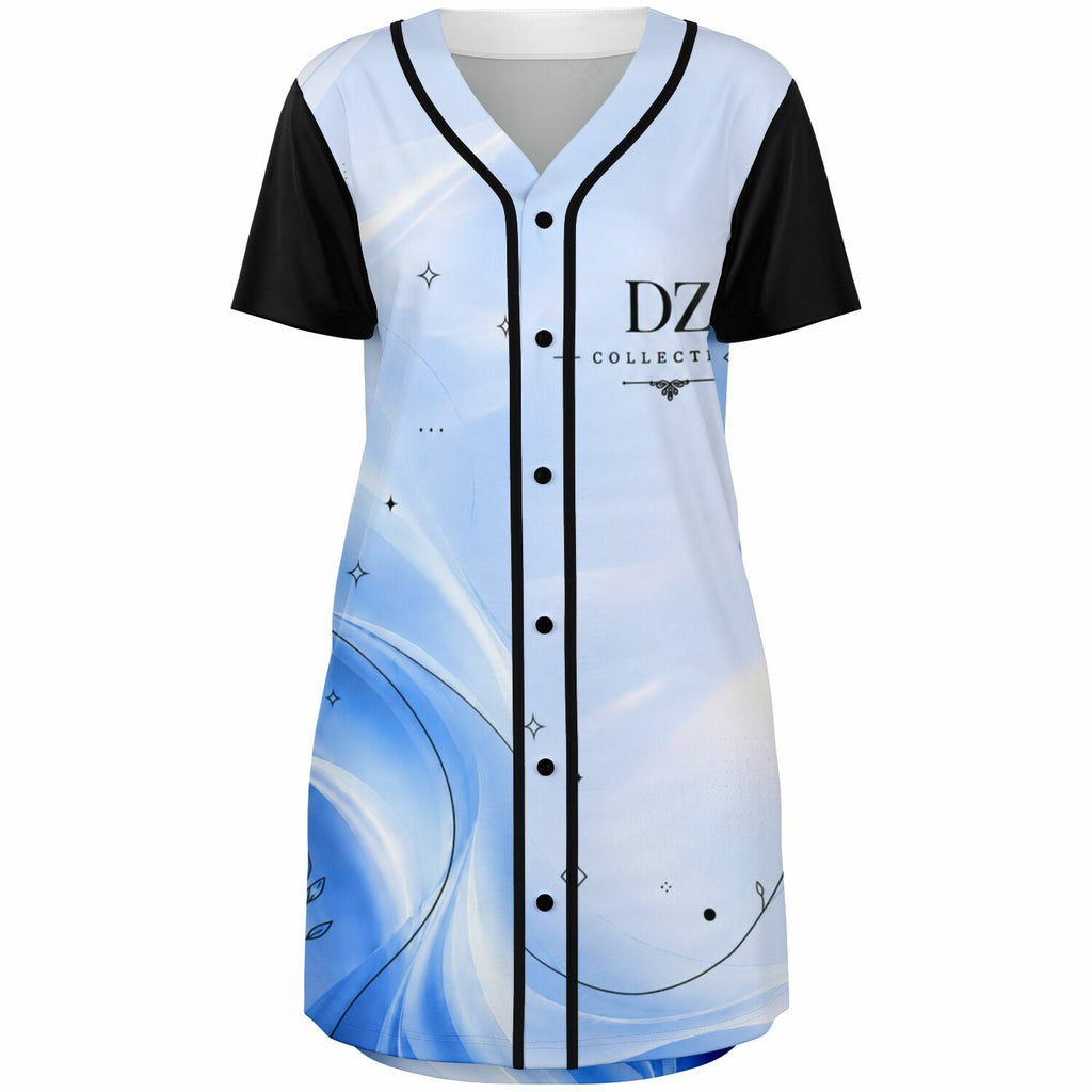 Maillot baseball ⚾ Bleu Gradient l DZ collection