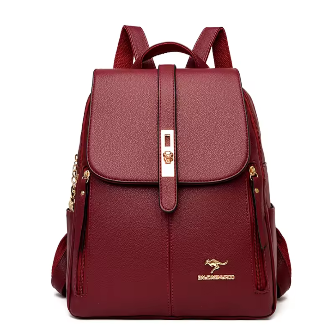 Sac à Dos Cuir Femme Luxe – Structuré & Élégant