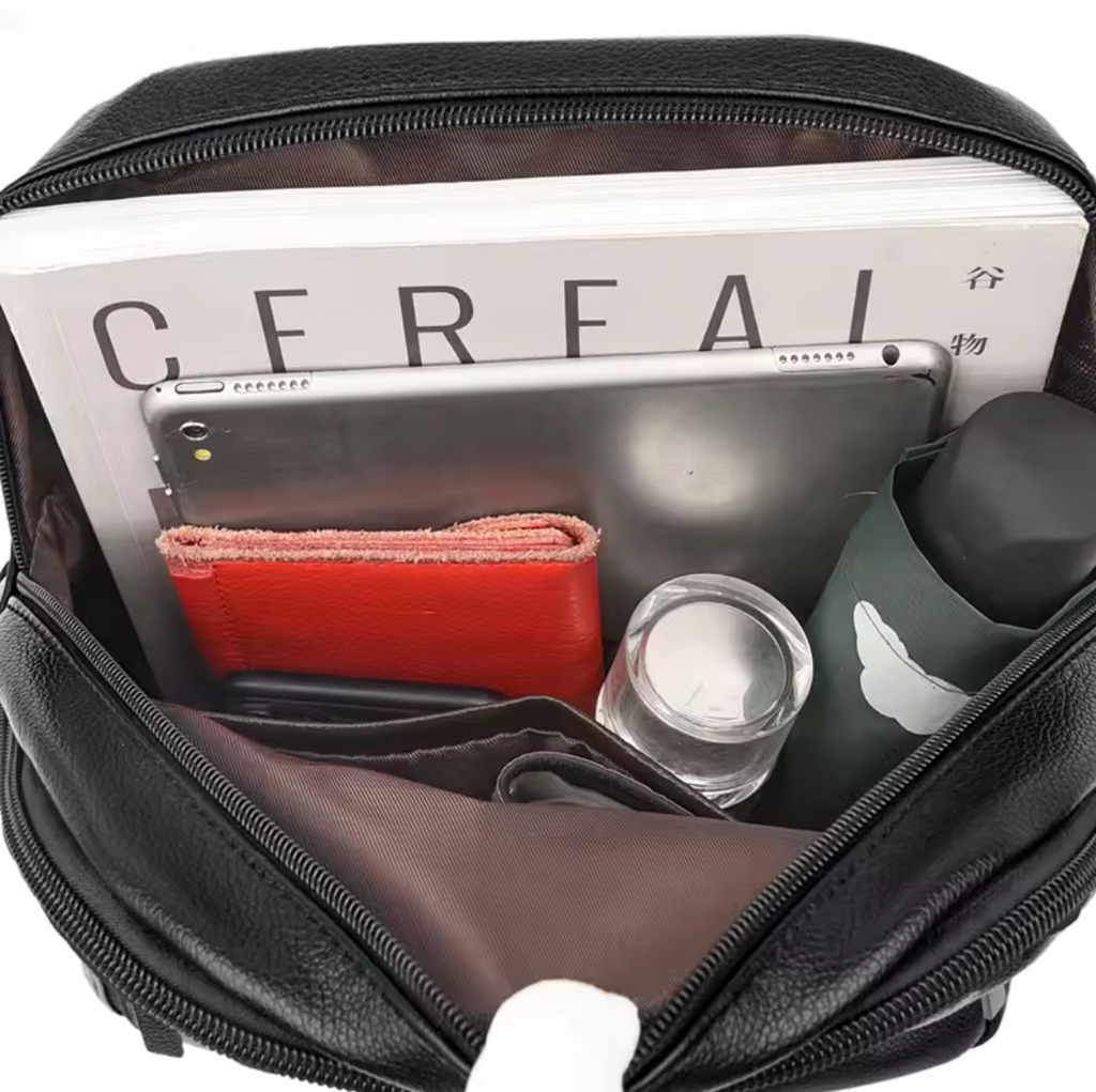 Sac à Dos Cuir Femme Luxe – Structuré & Élégant
