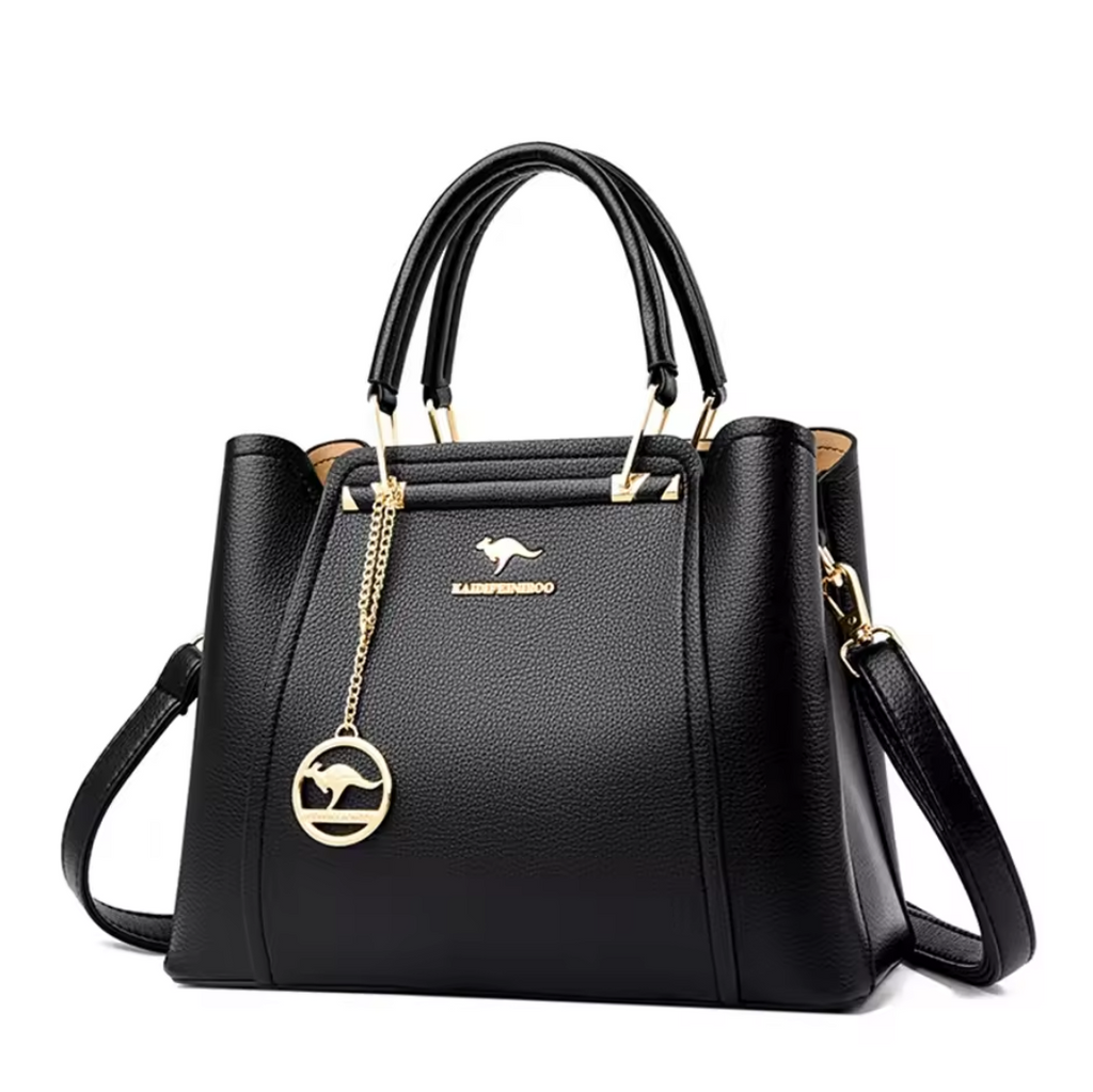 Sac Cabas Bureau Femme Structuré Cuir PU – 3 Compartiments Luxe