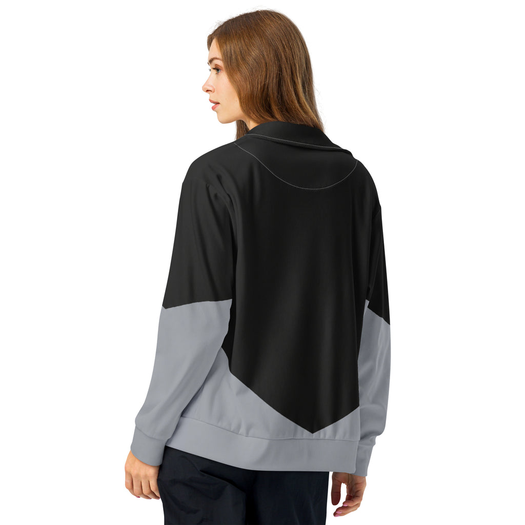 Veste de survêtement all over print éco-responsable, dos complet