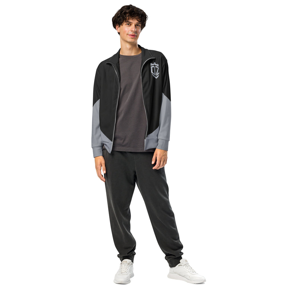 Veste de survêtement zippée unisexe, vue de face