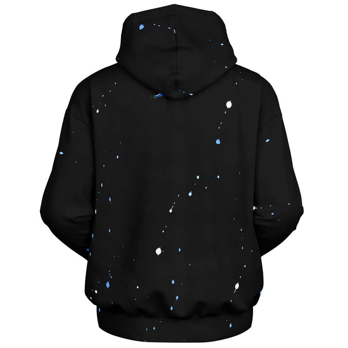 Hoodie oversize DZ Collection porté, coupe décontractée