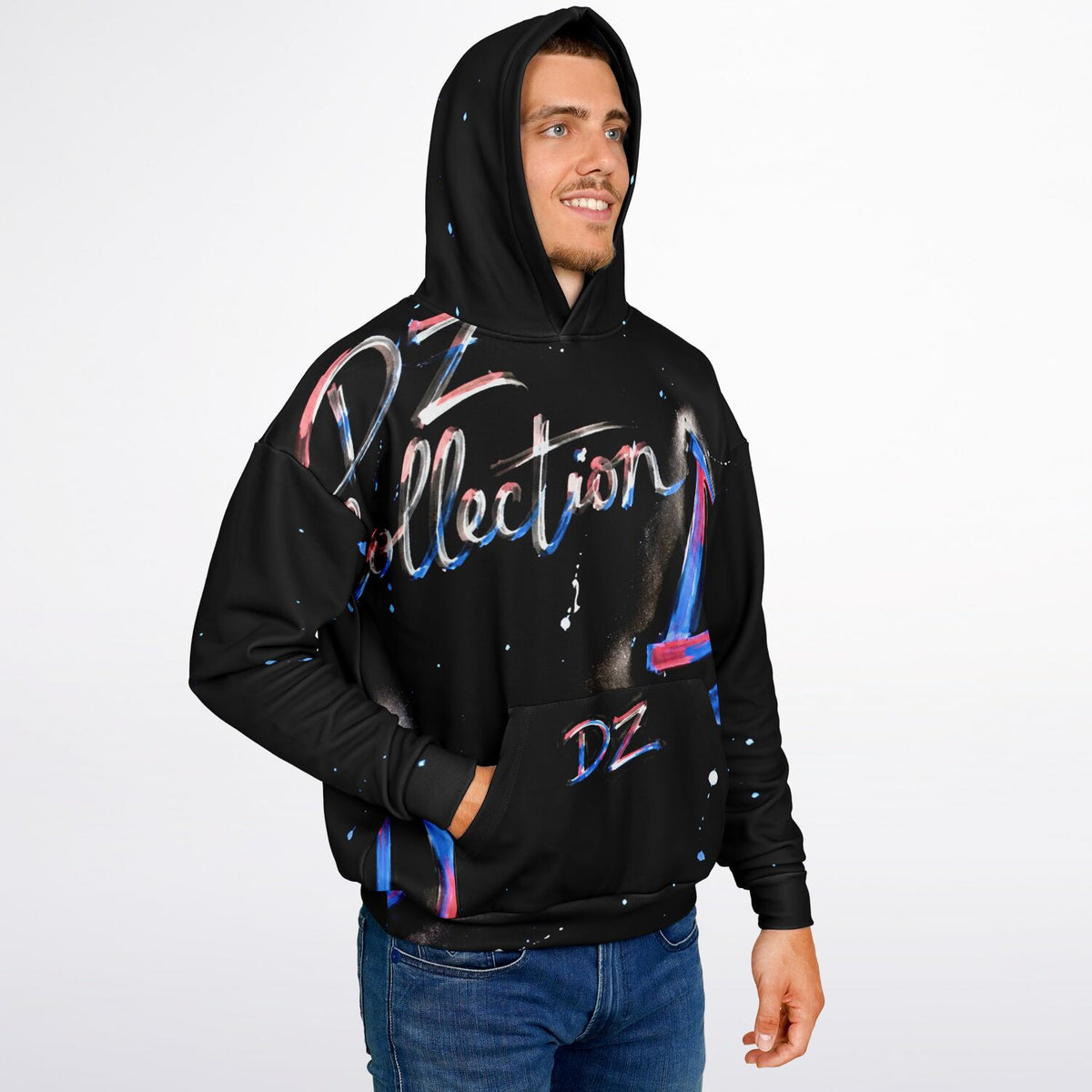 Hoodie oversize lourd DZ Collection, coloris 2