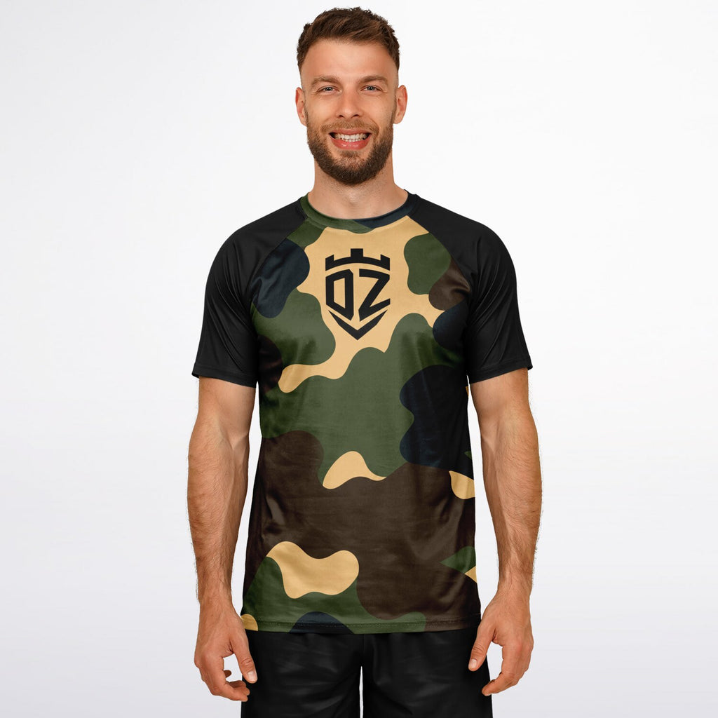 Maillot de foot Militaire camouflage DZ Collection, vue de face