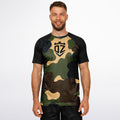 Maillot de foot Militaire camouflage DZ Collection, vue de face