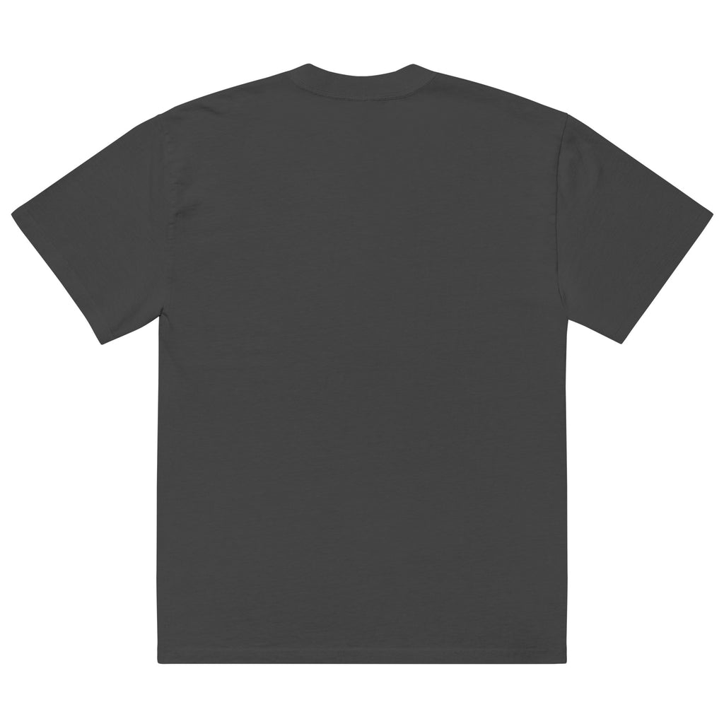 T-shirt oversize délavé noir porté, streetwear vintage