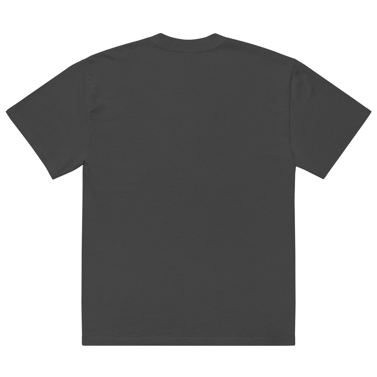 T-shirt oversize délavé noir porté, streetwear vintage