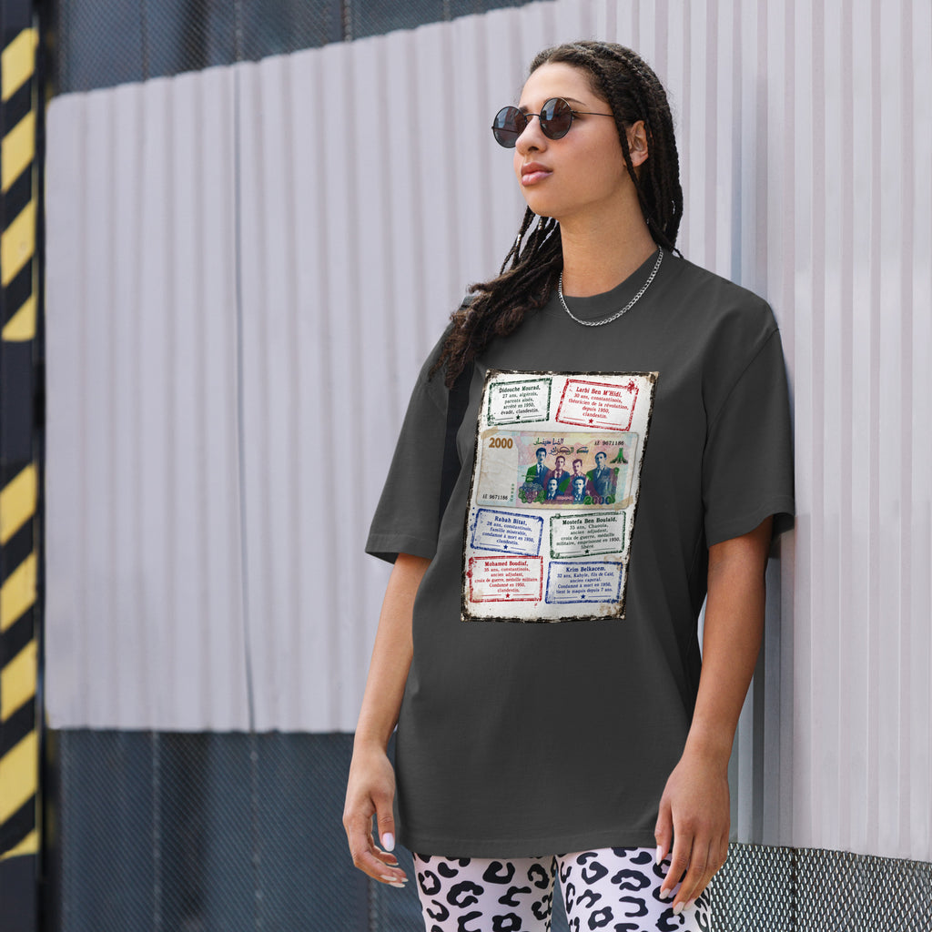 T-shirt oversize délavé Dinar – DZ Collection, photo 10