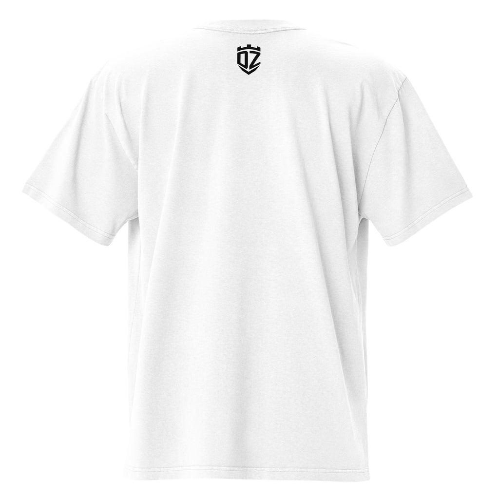 T-shirt oversize délavé blanc – DZ Collection, photo 5