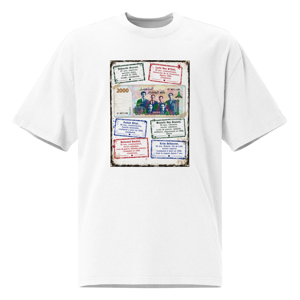 T-shirt oversize délavé Dinar – DZ Collection, photo 3