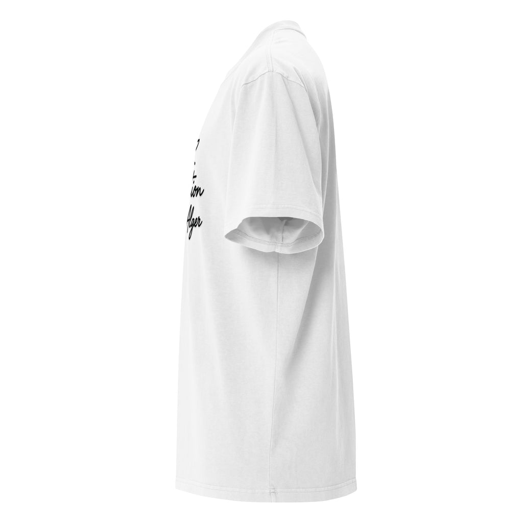 T-shirt oversize délavé blanc – DZ Collection, photo 3