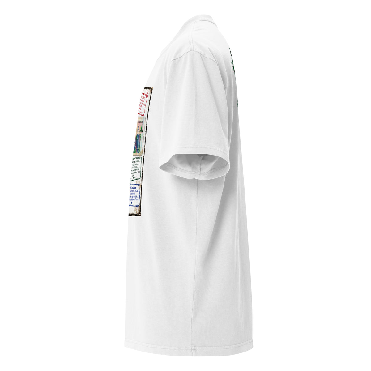 T-shirt oversize délavé Dinar – DZ Collection, photo 5