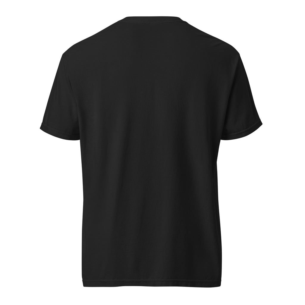 T-shirt épais noir DZ Collection, vue de dos