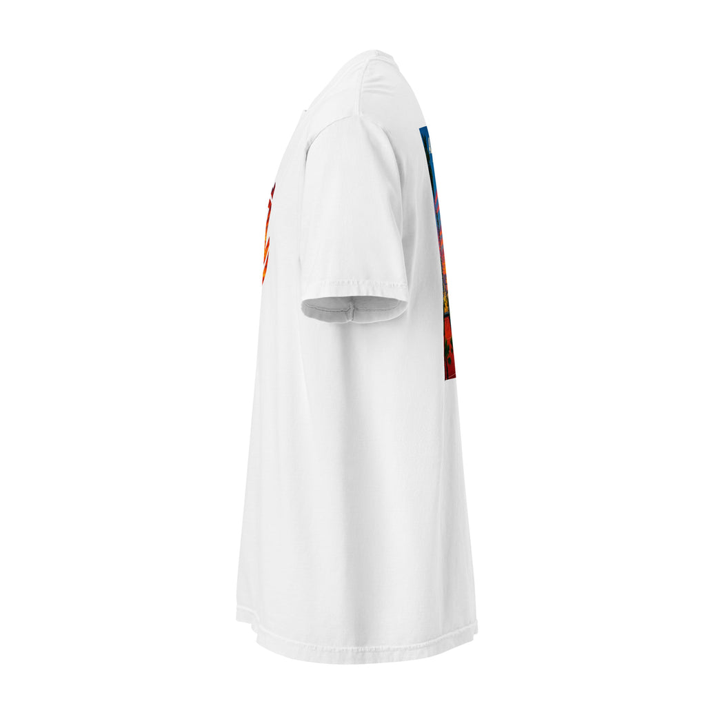 T-shirt blanc Stade Ouaguenouni Alger – profil gauche