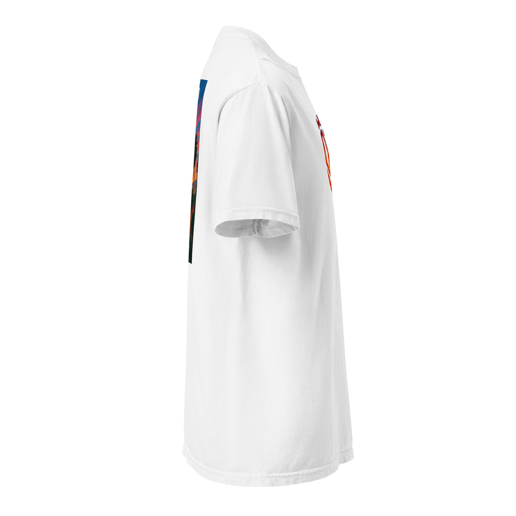 T-shirt blanc Stade Ouaguenouni Alger – profil droit