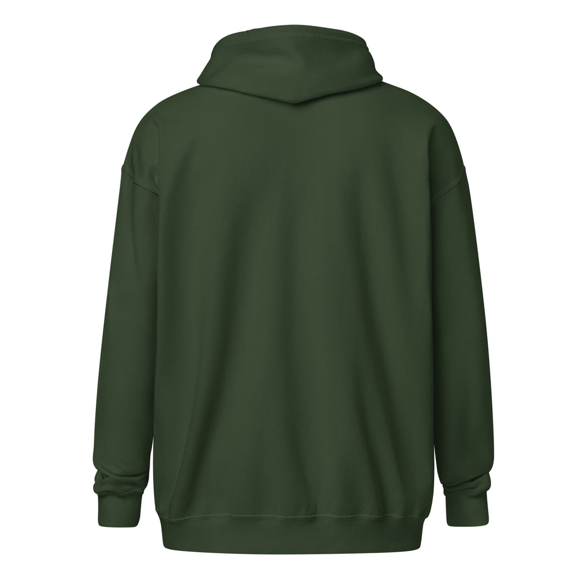 Détail de la fermeture éclair métal du sweat zippé DZ