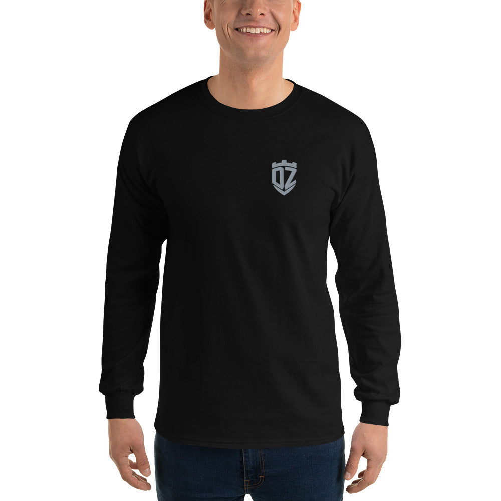 T-shirt manches longues noir DZ Collection porté