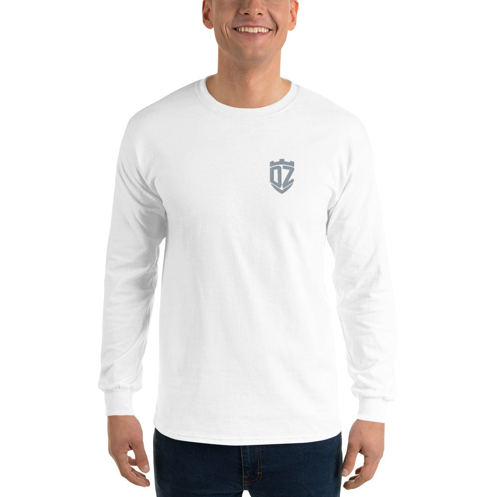 T-shirt manches longues noir DZ Collection, vue de dos