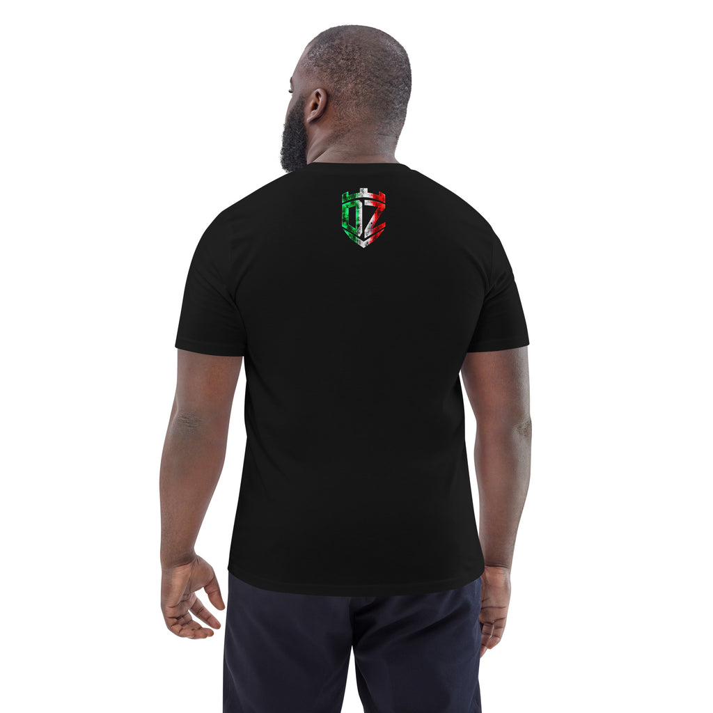 T-shirt 1er Novembre 1954 en coton bio DZ Collection porté – vue de dos