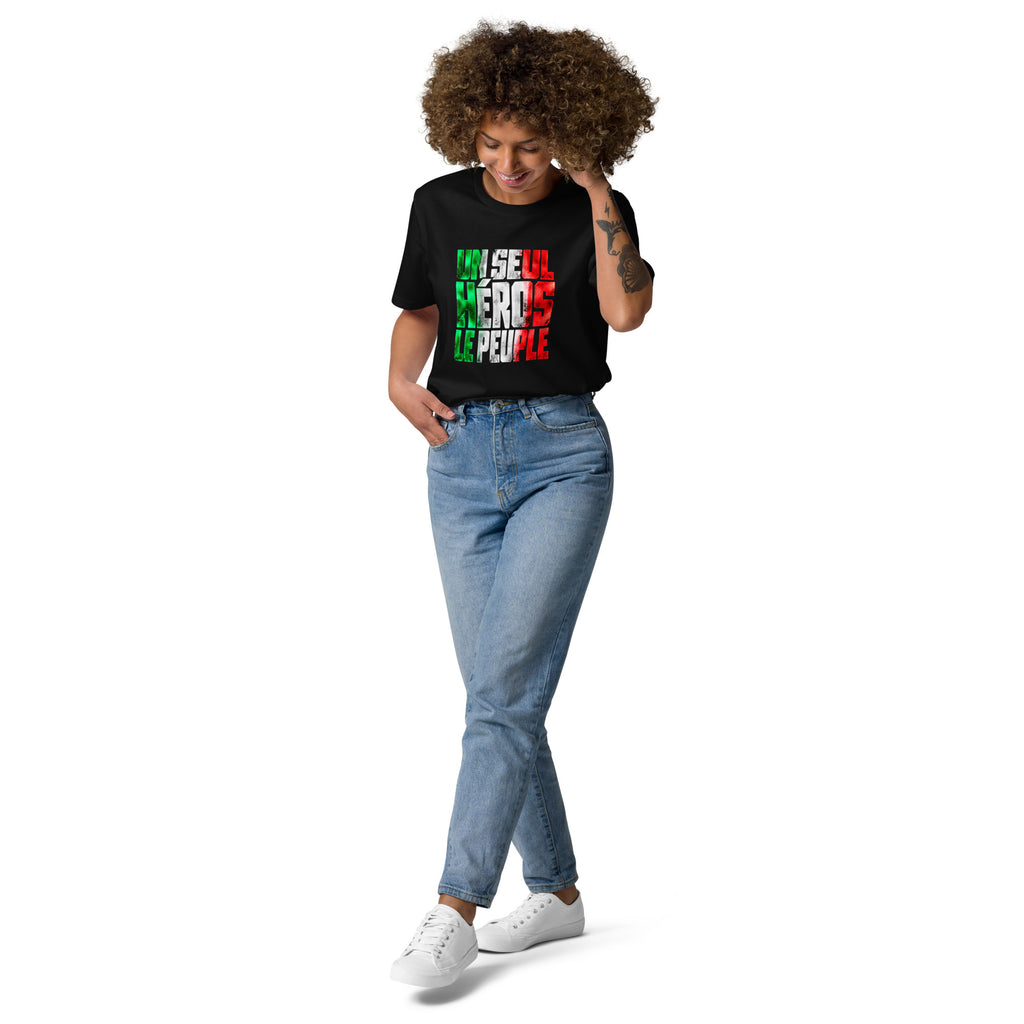T-shirt unisexe 1er Novembre 1954 DZ Collection – vue de face