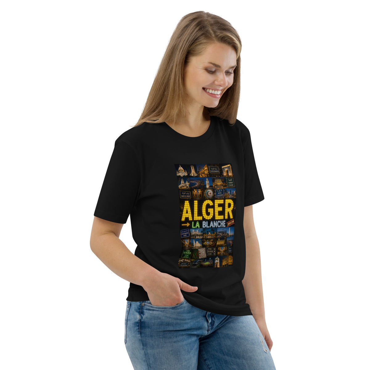 T-shirt Alger la Blanche DZ Collection, coloris 2