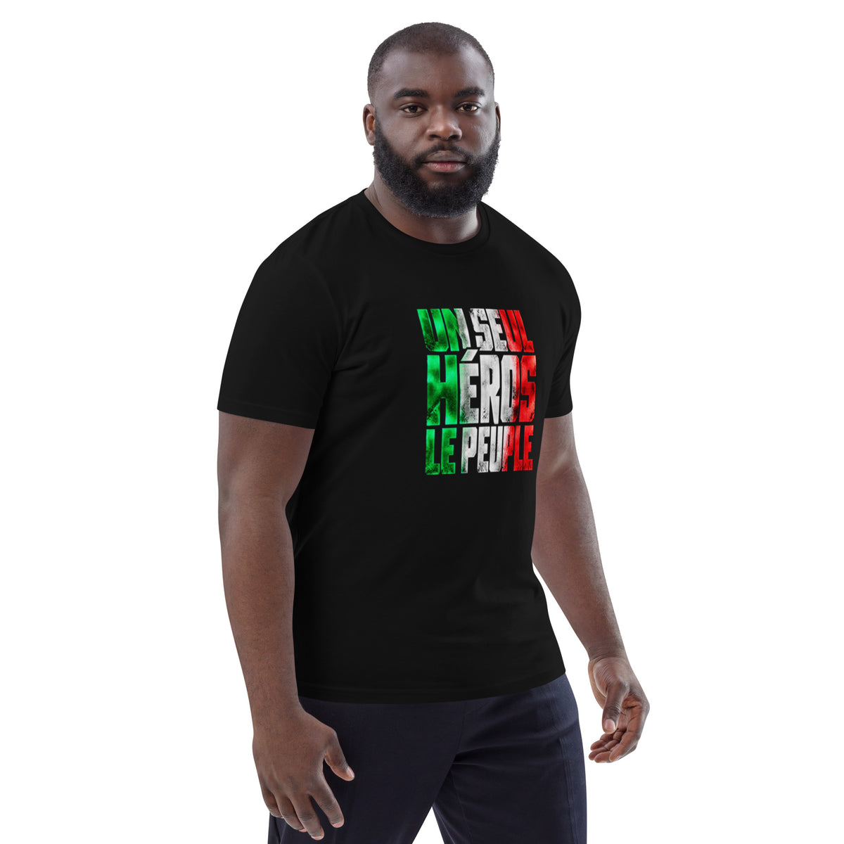 T-shirt Révolution algérienne DZ Collection – vue de trois quarts droite