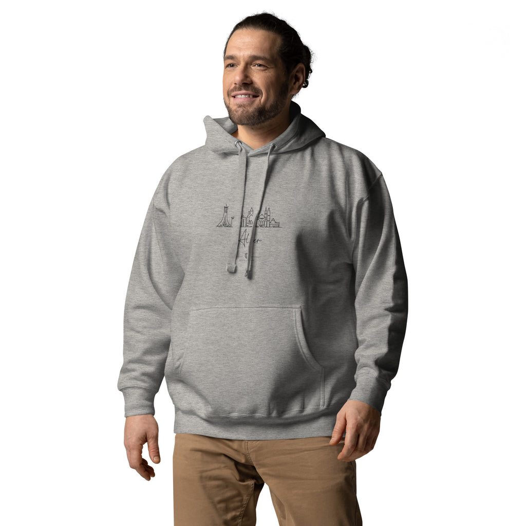 Sweat à capuche unisexe DZ Collection, coloris 12