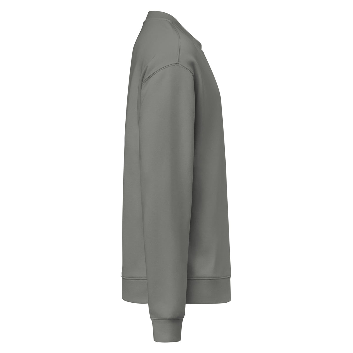 Sweat gris anthracite DZ Collection, vue de profil droit